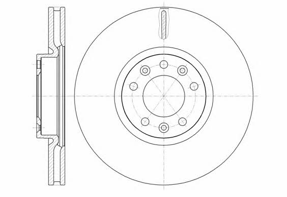 Kawe 61472 10 Innenbelüftete Bremsscheibe vorne 6147210: Kaufen Sie zu einem guten Preis in Polen bei 2407.PL!