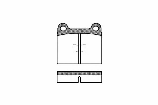 Kawe 0017 20 Тормозные колодки дисковые, комплект 001720: Отличная цена - Купить в Польше на 2407.PL!