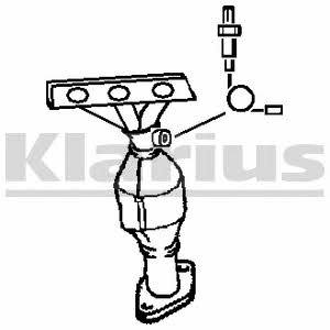 Klarius 322463 Catalytic Converter 322463: Buy near me at 2407.PL in Poland at an Affordable price!