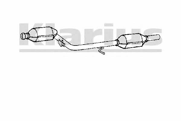  322709 Catalytic Converter 322709: Buy near me in Poland at 2407.PL - Good price!