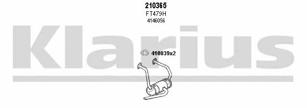  330319E Exhaust system 330319E: Buy near me in Poland at 2407.PL - Good price!