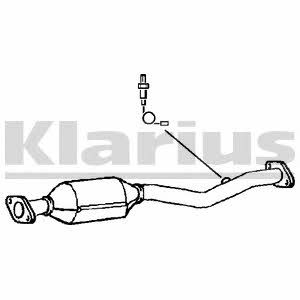 Klarius 311395 Catalytic Converter 311395: Buy near me in Poland at 2407.PL - Good price!