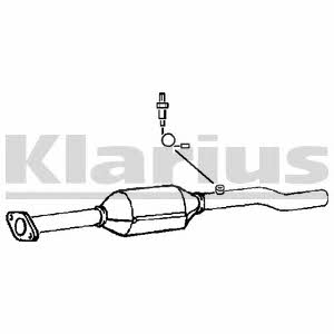 Klarius 311895 Каталізатор 311895: Приваблива ціна - Купити у Польщі на 2407.PL!