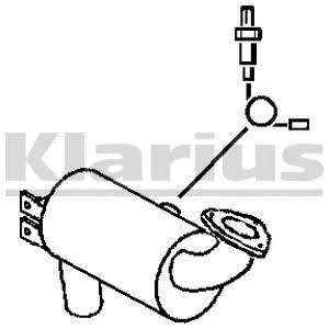 Klarius 321881 Catalytic Converter 321881: Buy near me in Poland at 2407.PL - Good price!