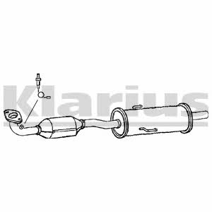 Klarius 322094 Catalytic Converter 322094: Buy near me in Poland at 2407.PL - Good price!