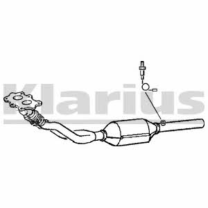  322181 Catalytic Converter 322181: Buy near me in Poland at 2407.PL - Good price!