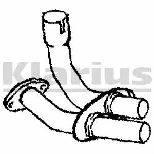 Klarius 110452 Выхлопная труба 110452: Отличная цена - Купить в Польше на 2407.PL!