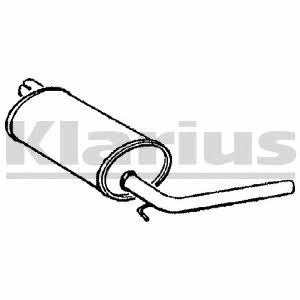 Klarius 210205 End Silencer 210205: Buy near me at 2407.PL in Poland at an Affordable price!