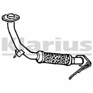 Klarius 130286 Exhaust pipe 130286: Buy near me at 2407.PL in Poland at an Affordable price!