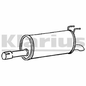 Klarius 210706 End Silencer 210706: Buy near me at 2407.PL in Poland at an Affordable price!