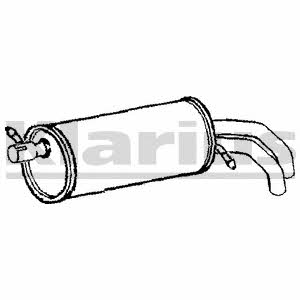 Klarius 210786 End Silencer 210786: Buy near me at 2407.PL in Poland at an Affordable price!