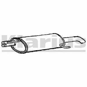 Klarius 220536 End Silencer 220536: Buy near me in Poland at 2407.PL - Good price!