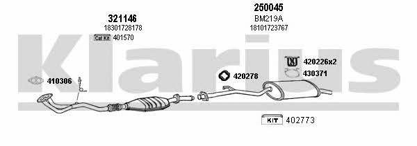  060116E Exhaust system 060116E: Buy near me in Poland at 2407.PL - Good price!