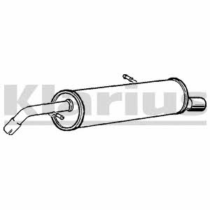 Klarius 210943 End Silencer 210943: Buy near me at 2407.PL in Poland at an Affordable price!