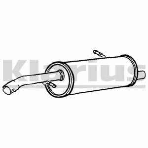 Klarius 220750 End Silencer 220750: Buy near me at 2407.PL in Poland at an Affordable price!