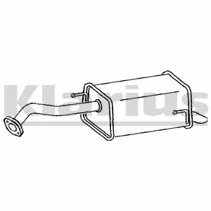 Klarius 220809 Tłumik, część tylna 220809: Dobra cena w Polsce na 2407.PL - Kup Teraz!