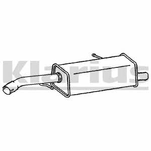 Klarius 220820 End Silencer 220820: Buy near me at 2407.PL in Poland at an Affordable price!