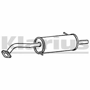 Klarius 220844 End Silencer 220844: Buy near me at 2407.PL in Poland at an Affordable price!