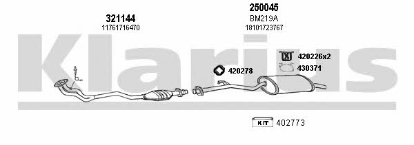  060267E Exhaust system 060267E: Buy near me in Poland at 2407.PL - Good price!