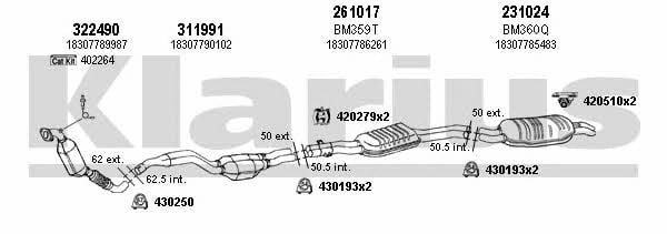  060438E Exhaust system 060438E: Buy near me in Poland at 2407.PL - Good price!