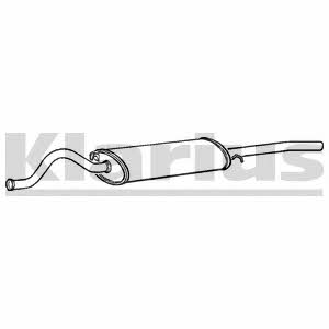 Klarius 250599 End Silencer 250599: Buy near me at 2407.PL in Poland at an Affordable price!