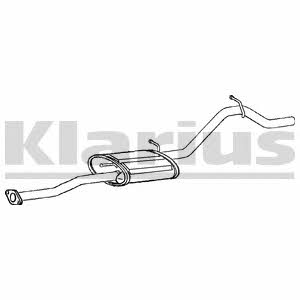 Klarius 250652 End Silencer 250652: Buy near me at 2407.PL in Poland at an Affordable price!
