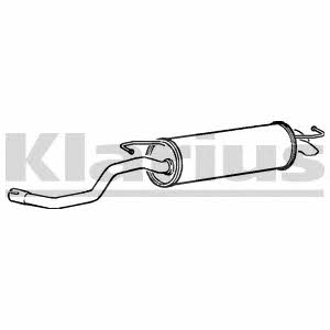 Klarius 250719 End Silencer 250719: Buy near me at 2407.PL in Poland at an Affordable price!