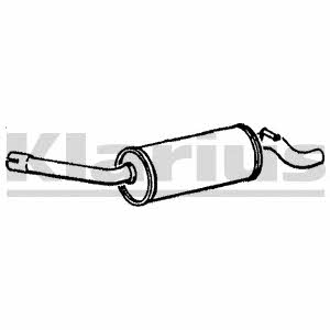 Klarius 220324 End Silencer 220324: Buy near me at 2407.PL in Poland at an Affordable price!