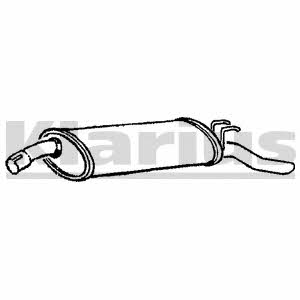 Klarius 220360 End Silencer 220360: Buy near me in Poland at 2407.PL - Good price!