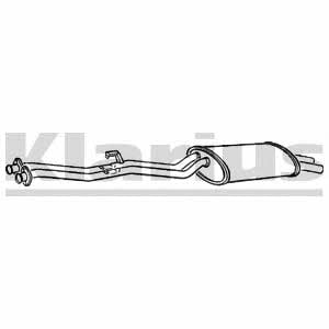 Klarius 260051 End Silencer 260051: Buy near me at 2407.PL in Poland at an Affordable price!