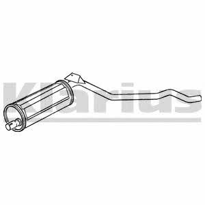Klarius 260097 End Silencer 260097: Buy near me at 2407.PL in Poland at an Affordable price!
