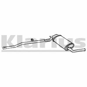 Klarius 260315 End Silencer 260315: Buy near me at 2407.PL in Poland at an Affordable price!