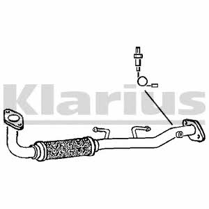 Klarius 301818 Exhaust pipe 301818: Buy near me in Poland at 2407.PL - Good price!