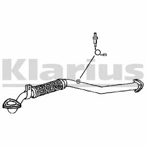 Klarius 301837 Exhaust pipe 301837: Buy near me in Poland at 2407.PL - Good price!