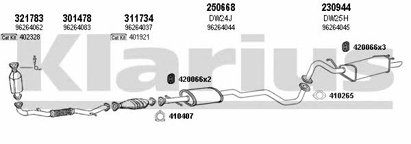  310025E Abgasanlage 310025E: Kaufen Sie zu einem guten Preis in Polen bei 2407.PL!