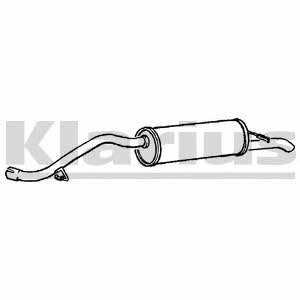 Klarius 230010 End Silencer 230010: Buy near me at 2407.PL in Poland at an Affordable price!