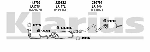  090177E Abgasanlage 090177E: Kaufen Sie zu einem guten Preis in Polen bei 2407.PL!