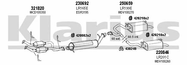  090319E Exhaust system 090319E: Buy near me in Poland at 2407.PL - Good price!