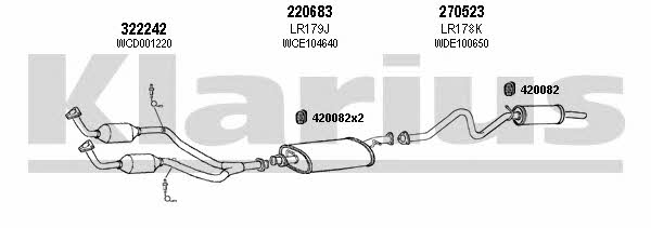  090337E Exhaust system 090337E: Buy near me in Poland at 2407.PL - Good price!