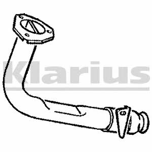 Klarius 110031 Exhaust pipe 110031: Buy near me in Poland at 2407.PL - Good price!