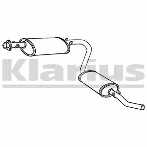 Klarius 260529 End Silencer 260529: Buy near me at 2407.PL in Poland at an Affordable price!