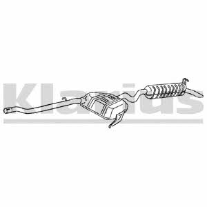 Klarius 260620 End Silencer 260620: Buy near me in Poland at 2407.PL - Good price!