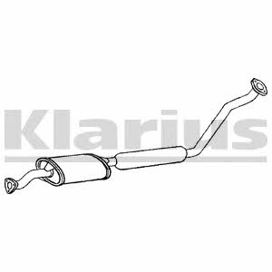 Klarius 260630 Central silencer 260630: Buy near me at 2407.PL in Poland at an Affordable price!