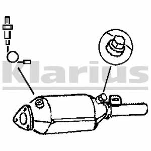 Klarius 311121 Catalytic Converter 311121: Buy near me in Poland at 2407.PL - Good price!