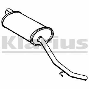 Klarius 230332 End Silencer 230332: Buy near me at 2407.PL in Poland at an Affordable price!
