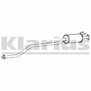 Klarius 260920 Central silencer 260920: Buy near me in Poland at 2407.PL - Good price!