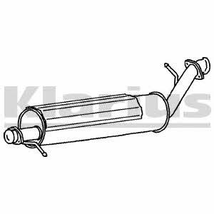 Klarius 230692 Central silencer 230692: Buy near me at 2407.PL in Poland at an Affordable price!