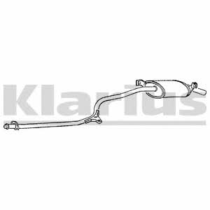 Klarius 270012 End Silencer 270012: Buy near me at 2407.PL in Poland at an Affordable price!