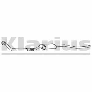 Klarius 270020 Resonator 270020: Buy near me at 2407.PL in Poland at an Affordable price!
