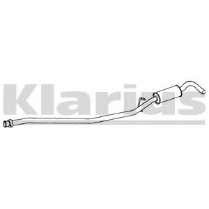Klarius 270083 Central silencer 270083: Buy near me at 2407.PL in Poland at an Affordable price!